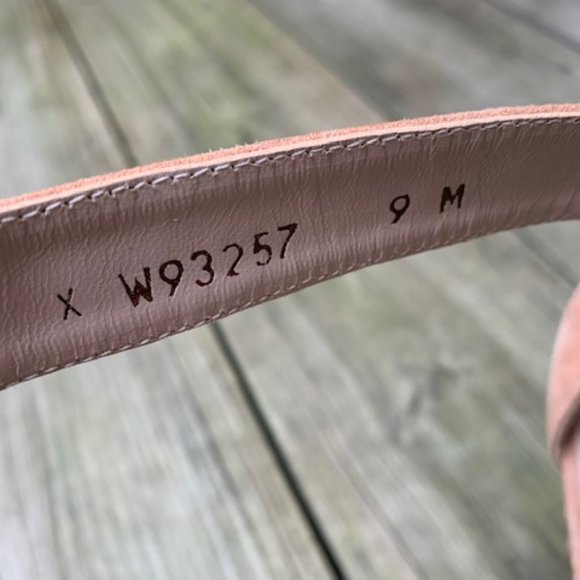 **HP** NWOB Stuart Weitzman nude Backupplat sandal size 9 - Picture 13 of 14